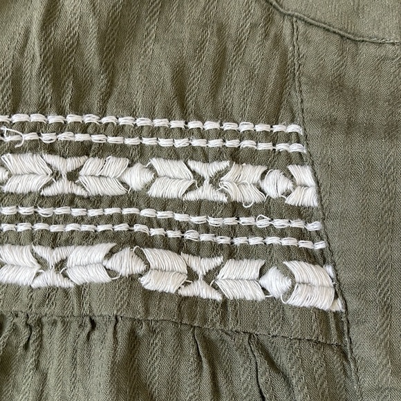 Banana Republic, Women's Sleeveless Embroidered Top, Size Small - Picture 4 of 6